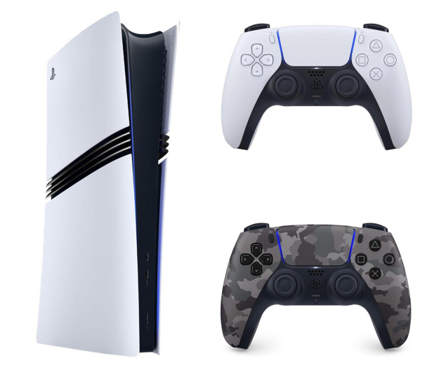 Sony PlayStation 5 Pro + DualSense Grey Cammo - 1294325 - zdjęcie